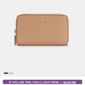 Coach Medium ID Zip Wallet